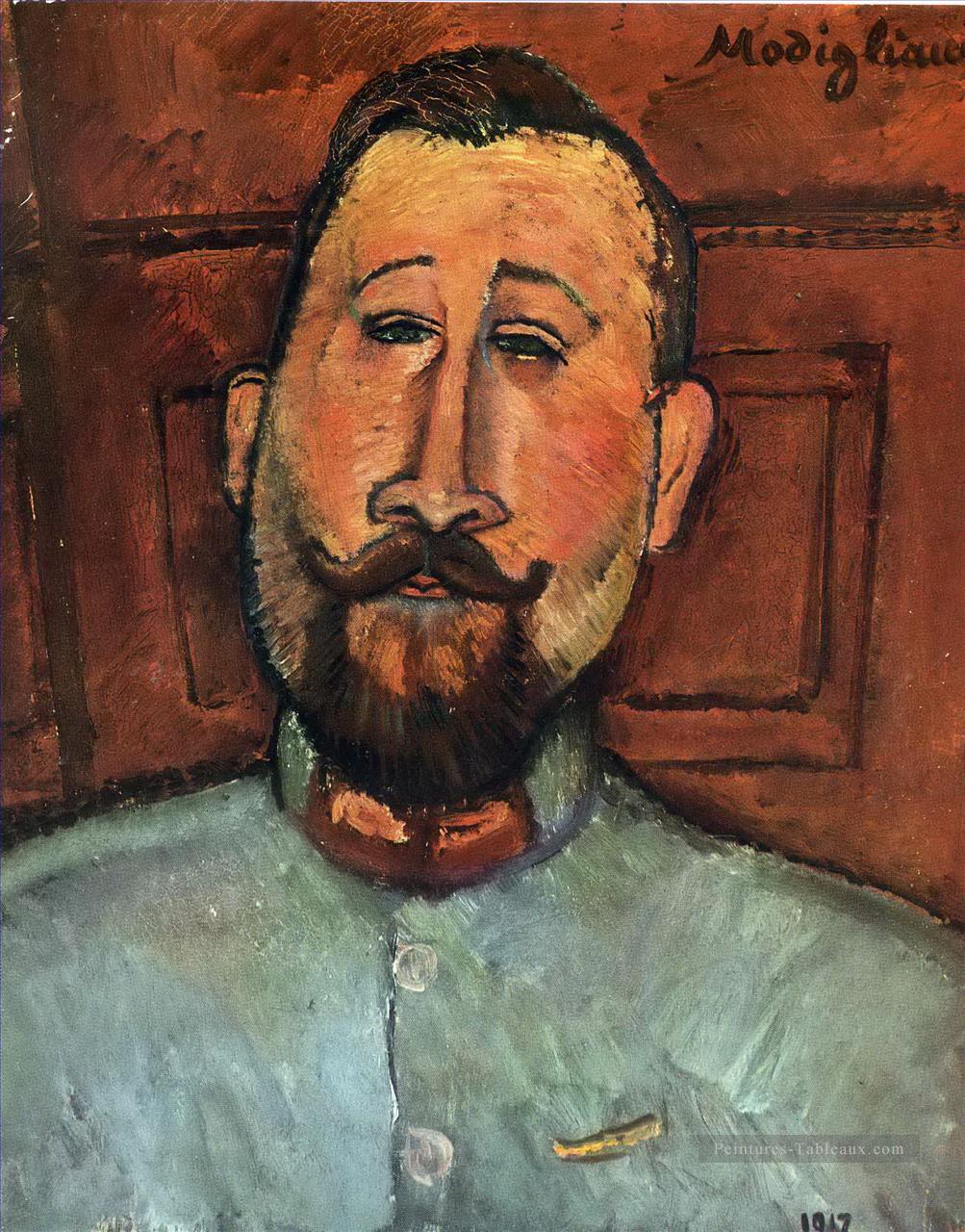 docteur devaraigne 1917 Amedeo Modigliani Peintures à l'huile